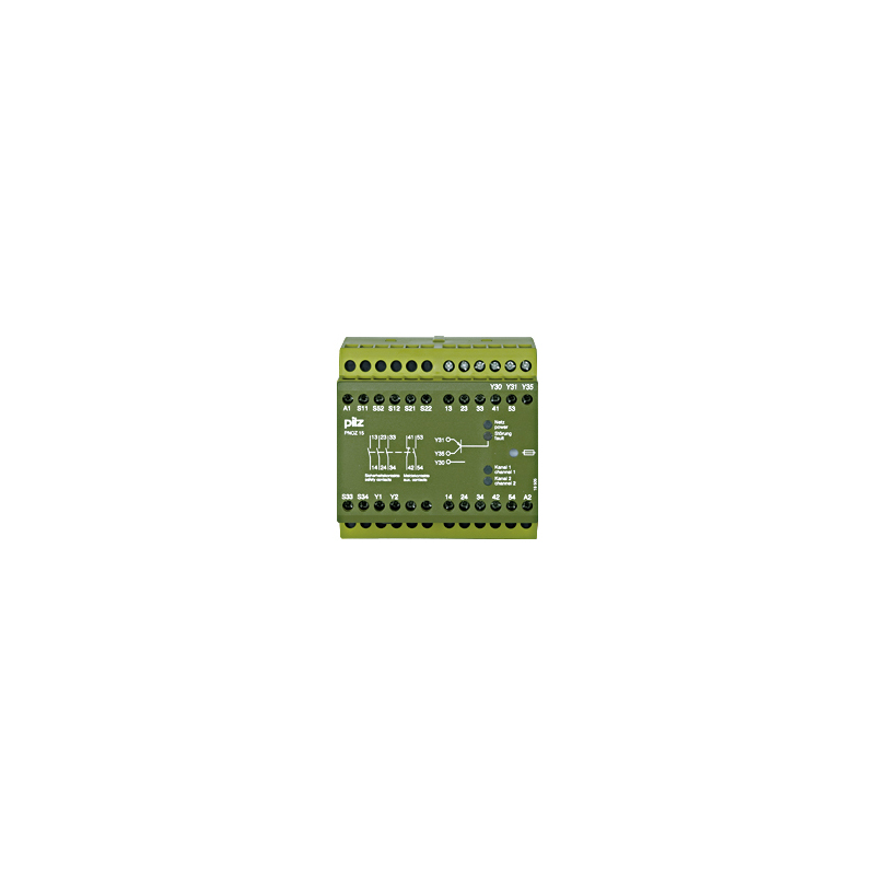 PILZ PNOZ 15 24VDC 3n/o 1n/o 1n/c (New)
