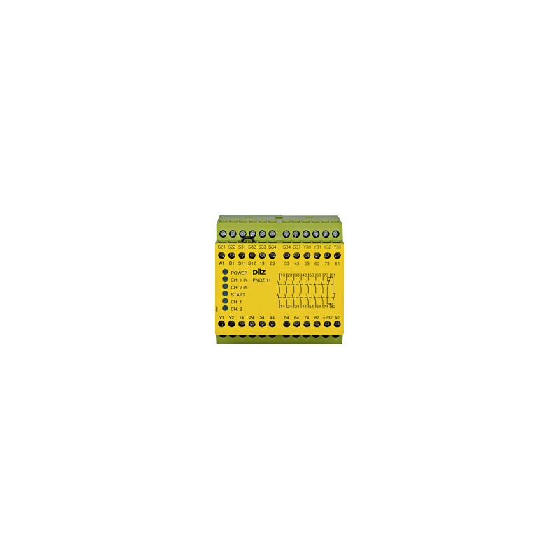 PILZ PNOZ 11 24VAC 24VDC 7n/o 1n/c (New)