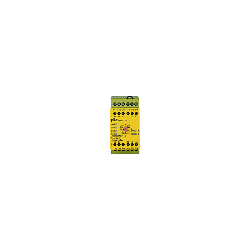 PILZ PNOZ XV2 3/24VDC 2n/o 2n/o t (New)