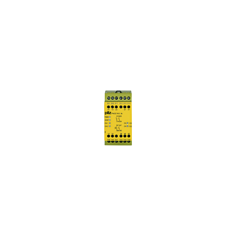 PILZ PNOZ XV2 3/24VDC 2n/o 2n/ (New)