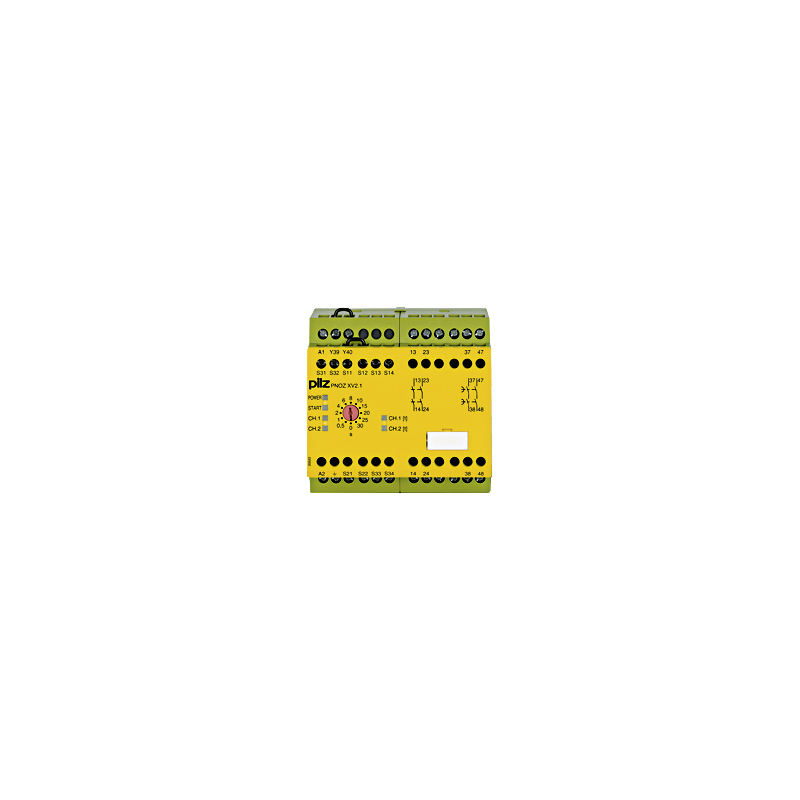 PILZ PNOZ XV2.1 30/24-240VACDC 2n/o 2n/o t (New)