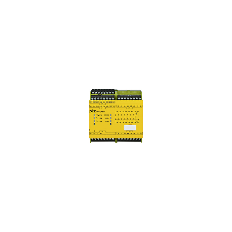 PILZ PNOZ X11P 24VAC 24VDC 7n/o 1n/c 2so (New)