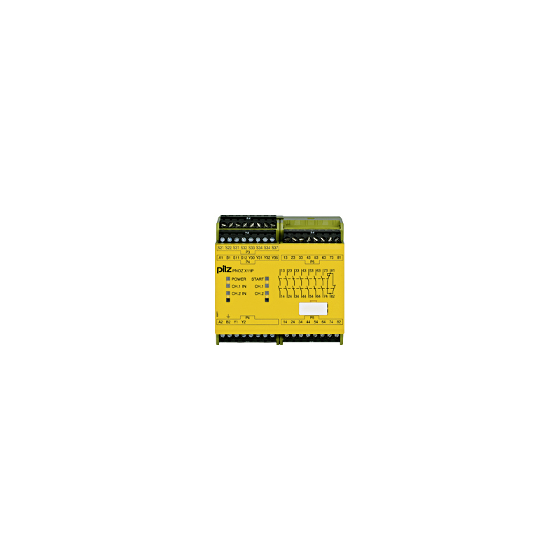 PILZ PNOZ X11P 230-240VAC 24VDC 7n/o 1n/c 2so (New)
