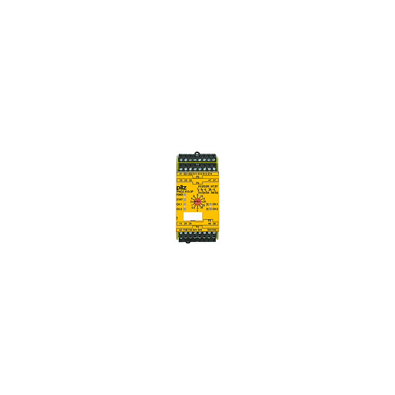 PILZ PNOZ XV3.3P 30/24VDC 3n/o 2n/o t (New)