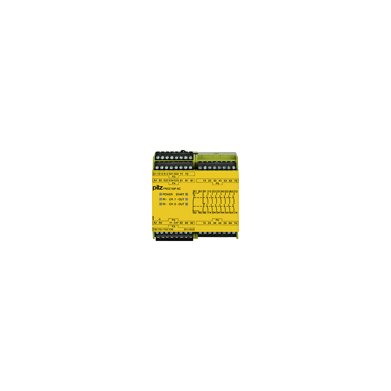 PILZ PNOZ X9P 24DC 24-240VACDC 7no 2nc 2so (New)
