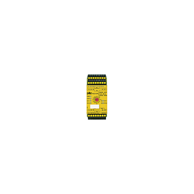 PILZ PNOZ XV3P C 3/24 VDC 3n/o 2n/o t (New)