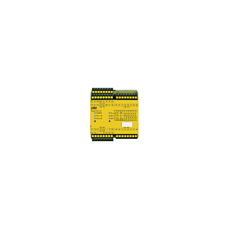 PILZ PNOZ X10.11P C 24VDC 6n/o 4n/c 6LED (New)