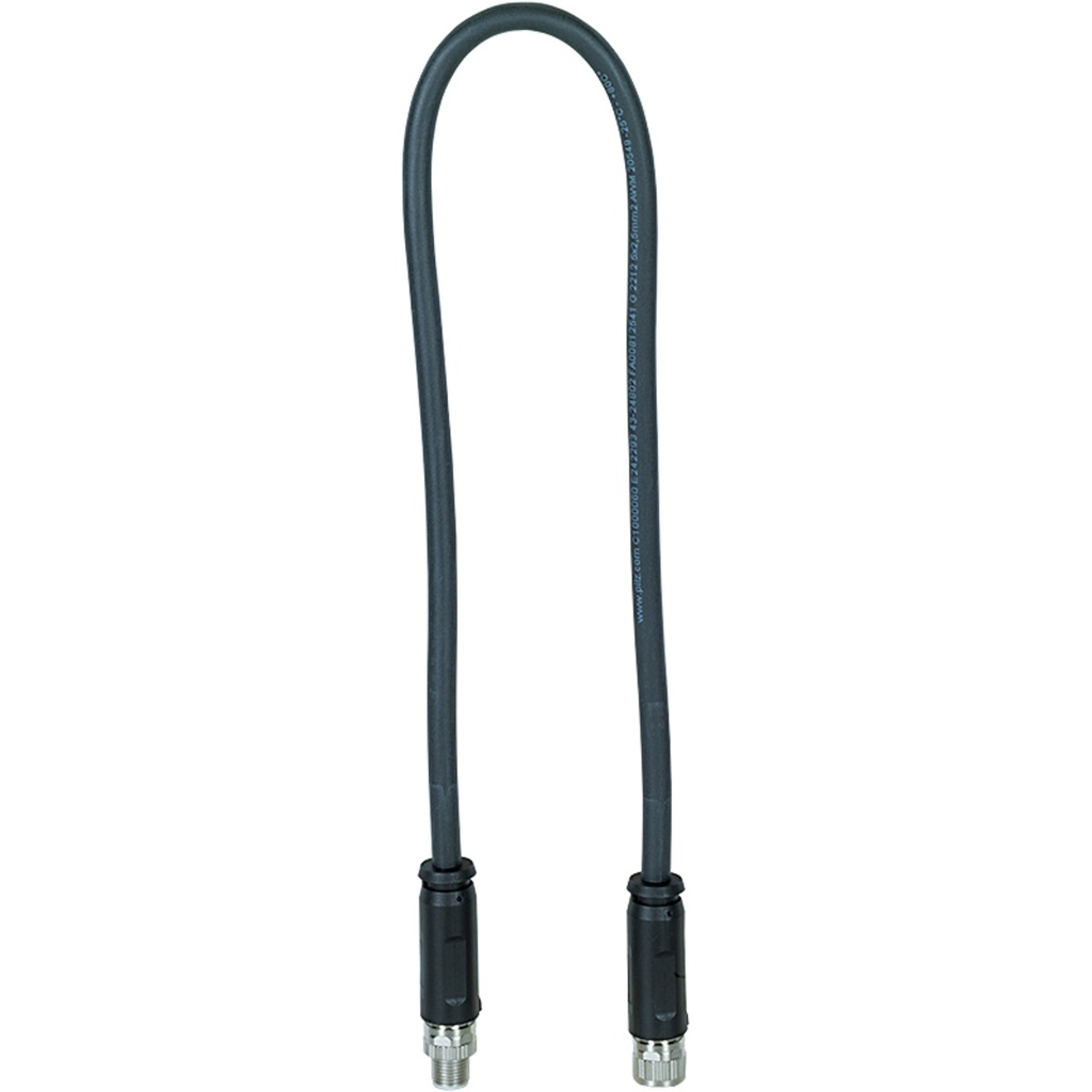 PILZ Cable/PW/M12-5SMX/M12-5SFX/L/0,5/2Q50/BK (New)