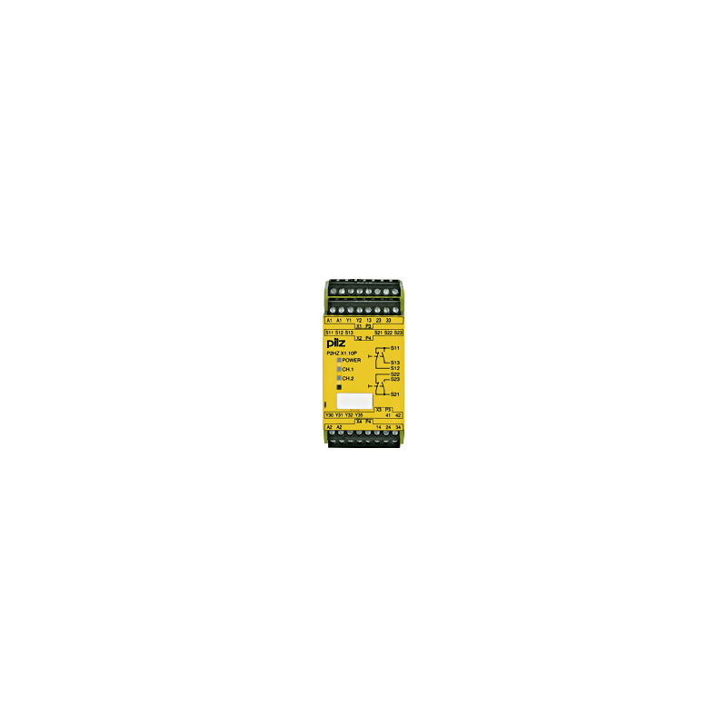 PILZ P2HZ X1.10P 24VDC 3n/o 1n/c 2so (New)