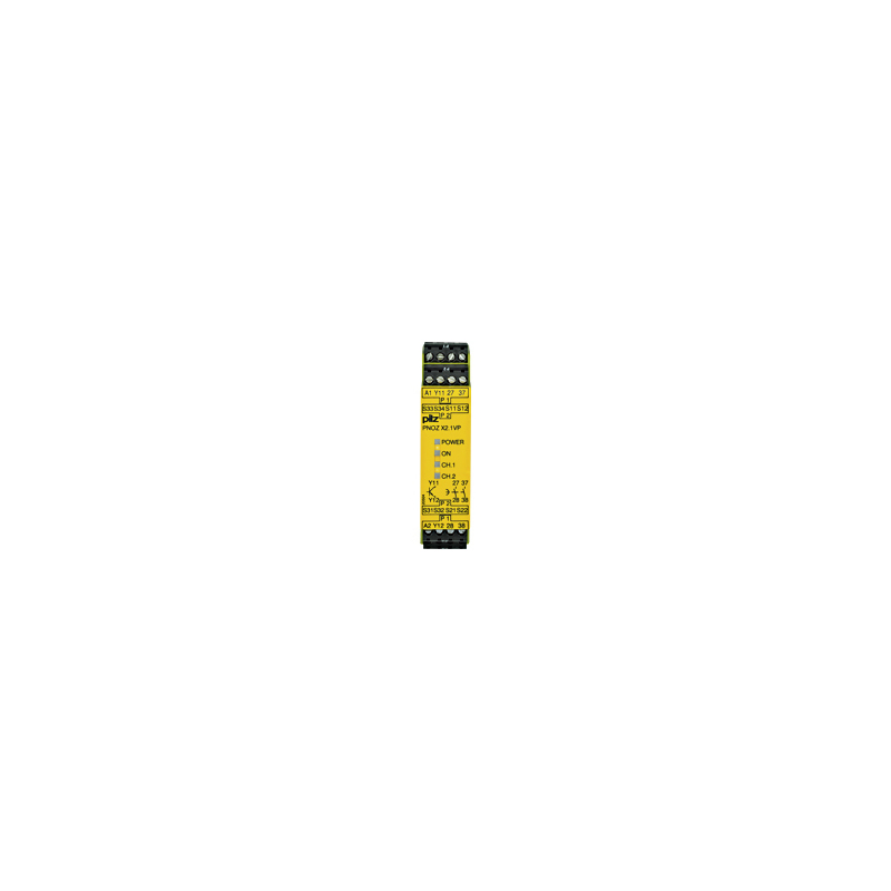 PILZ PNOZ X2.1VP 0.75/24VDC 1so  2n/o fix (New)