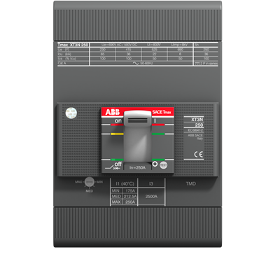 ABB Modelo: TMAX XT3N 250.
Co (New)