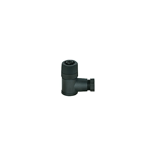 [380315] PILZ PSS67 M12 con.,angled,female,5pole,B (New)
