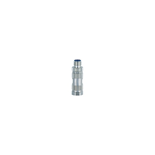 [380316] PILZ M12 con., straight, male, 4 pin, D (New)
