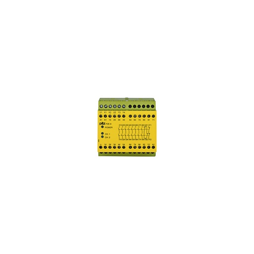 [774143] PILZ PZE 9 110-120VAC 8n/o 1n/c (New)