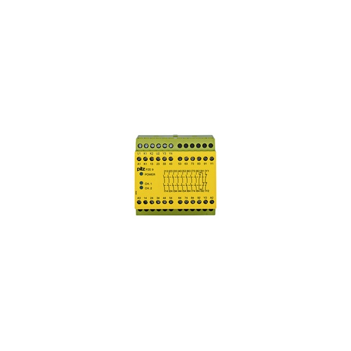 [774150] PILZ PZE 9 24VDC 8n/o 1n/c (New)