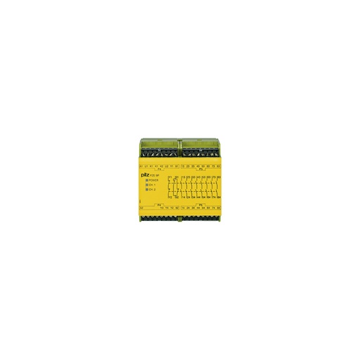 [777140] PILZ PZE 9P 24VACDC 8n/o 1n/c (New)