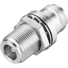 [6GK5798-2PP00-2AA6] SIEMENS/PA N-Connect Female/Female Panel Feedthrough, pasatap (New)