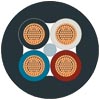 [6XV1801-2B] SIEMENS/PA Energy Cable, 4 hilos cable de ene (New)