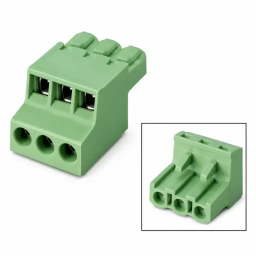 [6AV6881-0AE10-0CB0] SIEMENS/FA Connector, female, 3-pole, type 4, 24 V DC for gri (New)