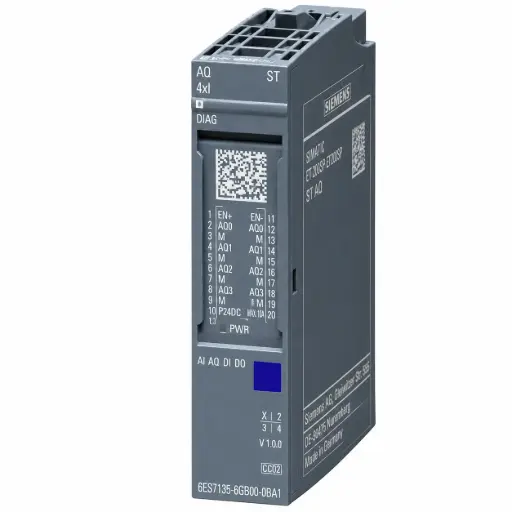 [6ES7135-6GB00-0BA1] SIEMENS/FA SIMATIC ET 200SP, Analog output module, AQ 2xI Sta (New)