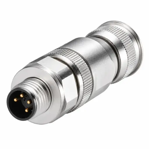 [6ES7194-2AB00-0AA0] SIEMENS/FA M8 connector for ET connection, 4-pole, shielded (New)