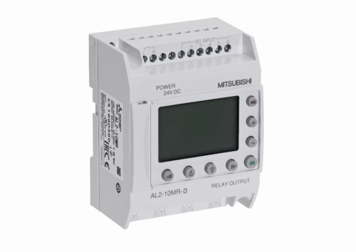 [AL2-10MR-D] MITSUBISHI/FA AL2 BASE UNIT (DC), 6 DC IN/4 RELAY OUT (New)