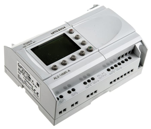 [AL2-14MR-A] MITSUBISHI/FA AC Base Unit, 8 AC In/6 Relay Output (New)