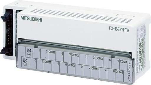 [FX-16EYR-ES-TB/UL] MITSUBISHI/FA FX2C/2NC TML BLK, 16 RLY OUT (New)