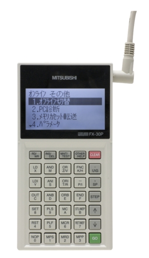 [FX-30P] MITSUBISHI/FA HAND HELD PROGRAMMER,8LINE  21CHARACTERS (New)
