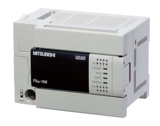 [FX3U-16MT/ESS] MITSUBISHI/FA AC BASE UNIT, 8 DC IN / 8 TRANS (SOURCE) (New)