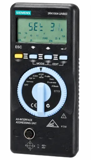 [3RK1904-2AB02] SIEMENS/EP AS-Interface aparato de direccionamiento V3.0 para (New)