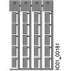 [3RT2900-1SB20] SIEMENS/EP plaquita de designación del aparato, para aparatos (New)