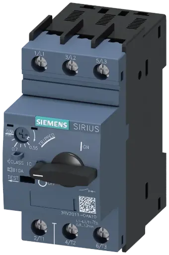 [3RV2011-0HA10] SIEMENS/EP Interruptor automático tamaño S00 para protección  (New)