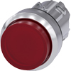[3SU1051-0BB20-0AA0] SIEMENS/EP pulsador luminoso, 22 mm, redondo, (New)