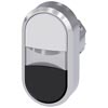 [3SU1051-3AB61-0AA0] SIEMENS/EP pulsadores dobles iluminado, 22 mm, redondo, metal (New)
