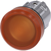 [3SU1051-6AA00-0AA0] SIEMENS/EP lámpara de señalización, 22 mm, redondo, metal, br (New)