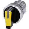 [3SU1052-2BL30-0AA0] SIEMENS/EP selector, iluminable, 22 mm, redon (New)
