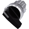 [3SU1052-2CC10-0AA0] SIEMENS/EP Selector iluminable, 22 mm, redondo, metal brillan (New)