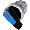 [3SU1052-2CC50-0AA0] SIEMENS/EP selector, iluminable, 22 mm, redondo, metal, brill (New)