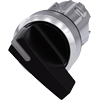 [3SU1052-2CF10-0AA0] SIEMENS/EP Selector iluminable, 22 mm, redondo, metal brillan (New)