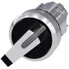 [3SU1052-2FC60-0AA0] SIEMENS/EP Selector iluminable, 22 mm, redondo, metal brillan (New)