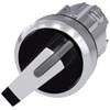[3SU1052-2FF60-0AA0] SIEMENS/EP Selector iluminable, 22 mm, redondo, metal brillan (New)
