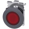 [3SU1061-0JB20-0AA0] SIEMENS/EP pulsador luminoso, 30 mm, redondo, metal, mate, ro (New)