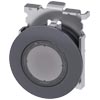 [3SU1061-0JB70-0AA0] SIEMENS/EP pulsador luminoso, 30 mm, redondo, metal, mate, tr (New)