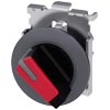 [3SU1062-2DC20-0AA0] SIEMENS/EP selector, iluminable, 30 mm, redondo, metal, mate, (New)