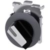 [3SU1062-2DC60-0AA0] SIEMENS/EP selector, iluminable, 30 mm, redondo, metal, mate, (New)