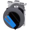 [3SU1062-2DF50-0AA0] SIEMENS/EP Selector iluminable, 30 mm, redondo, metal mate, a (New)