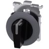 [3SU1062-2DM10-0AA0] SIEMENS/EP Selector iluminable, 30 mm, redondo, metal mate, n (New)