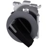[3SU1062-2EF10-0AA0] SIEMENS/EP Selector iluminable, 30 mm, redondo, metal mate, n (New)