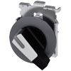 [3SU1062-2EF60-0AA0] SIEMENS/EP selector, iluminable, 30 mm, redondo, metal, mate, (New)